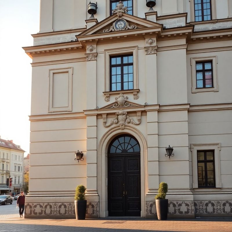 Václavské náměstí v Praze v ranním světle